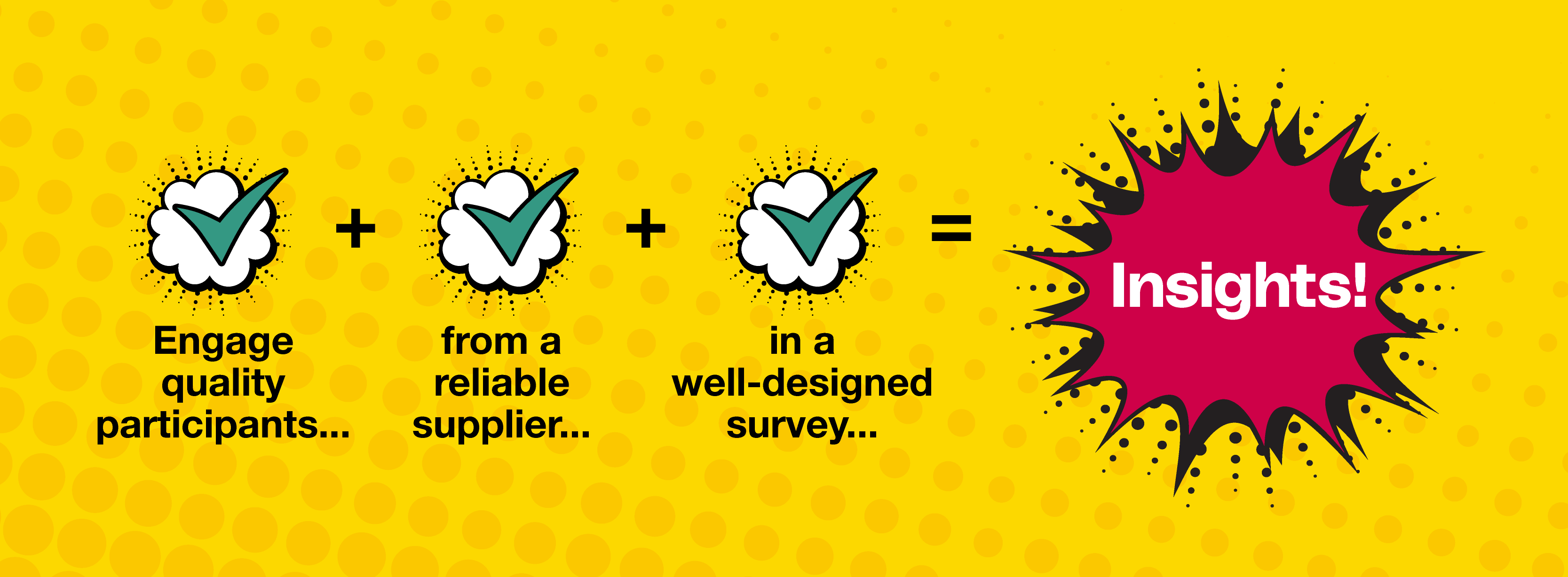 Data quality process arrows